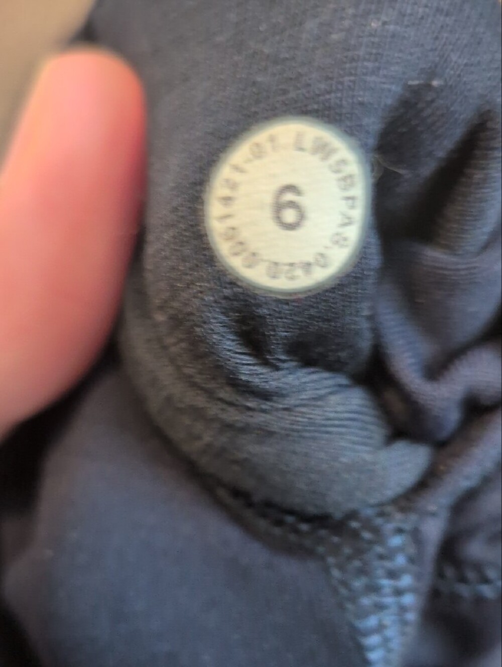 Lululemon Athletica Navy Blue Size 6 Leggings - Picture 5 of 5